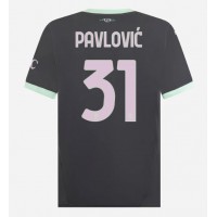 AC Milan Strahinja Pavlovic #31 Fußballbekleidung 3rd trikot 2024-25 Kurzarm